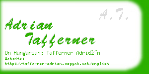 adrian tafferner business card